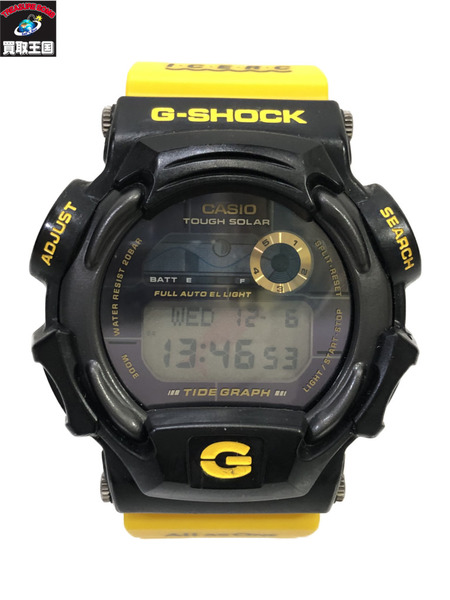 G-SHOCK GLUFMAN/ソーラー/DW-9701K/黄/黒/ジーショック