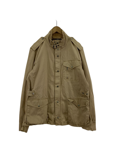 WOOLRICH チンストラップ モーターサイクルジャケット (XL) ベージュ[値下]