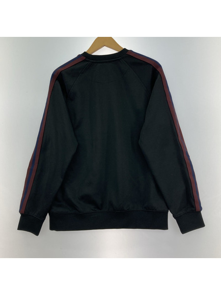 STUSSY スウェット・トレーナー Poly Track Sweat 黒 (S)[値下]