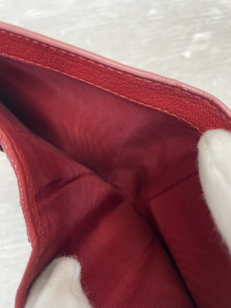 miumiu 猫 二つ折り コンパクトウォレット ピンク