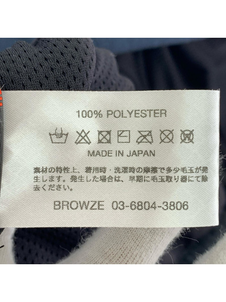 ennoy ジャケット 24AW フリースジャケット POLARTEC 紺