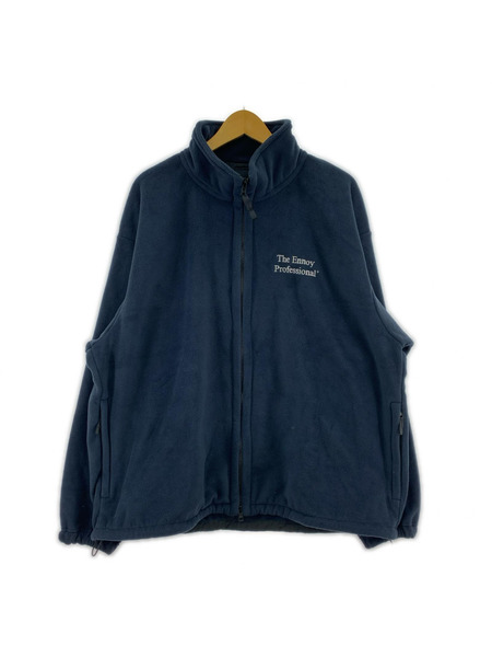 ennoy ジャケット 24AW フリースジャケット POLARTEC 紺