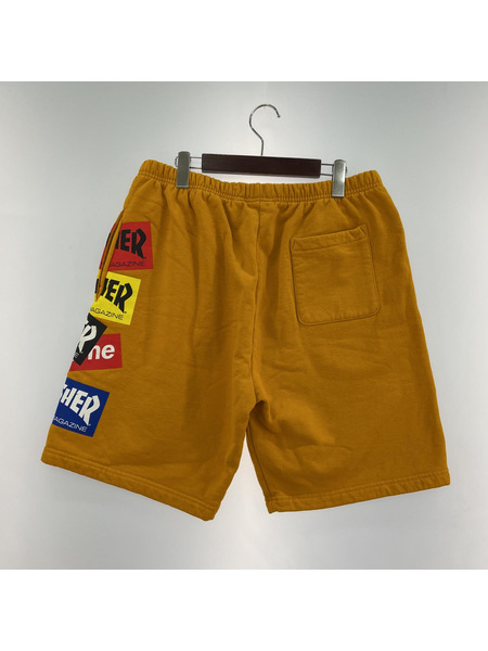 Supreme Thrasher Multi Logo Sweatshort イエロー L
