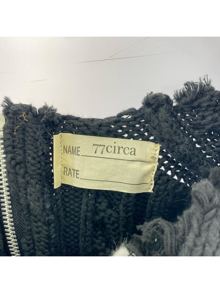 77CIRCA ニット・セーター ニット/ブラック