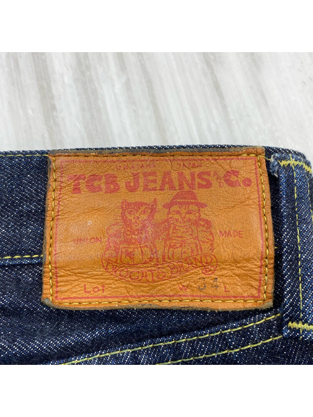 デニム・ジーンズ TCB jeans 40s 大戦モデル デニム セルヴィッチ W34[値下]