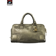 ハンドバッグ LOEWE アマソナ28 シルバー　ハンドバッグ