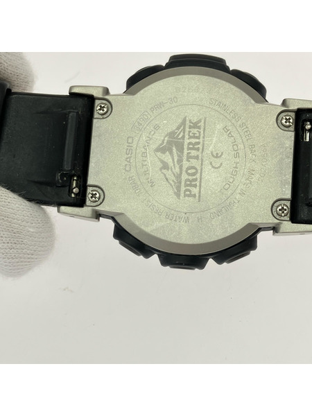 CASIO メンズ時計 PROTREK PRW-30 電波ソーラー腕時計