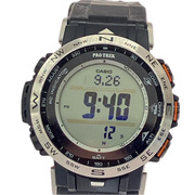 CASIO メンズ時計 PROTREK PRW-30 電波ソーラー腕時計