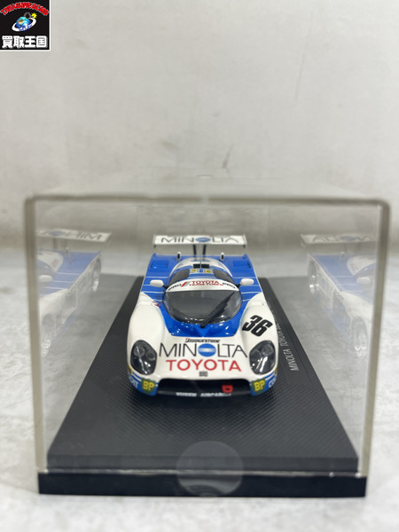 1/43スケールカー エブロ 1/43 ミノルタ トヨタ 88C 1988