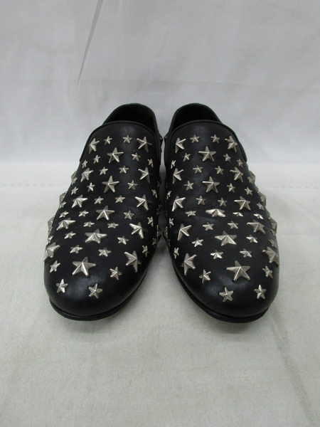 JIMMY CHOO/ローファー/スリッポン/40/スタッズ