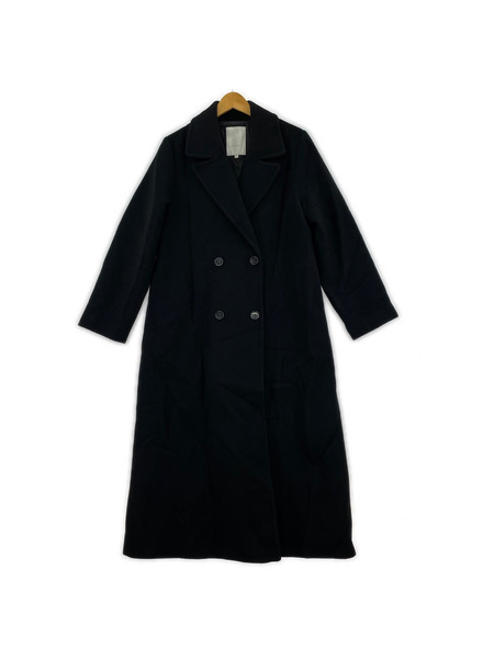 MERCURYDUO ソノ他 ウールチェスターコート 黒(L)｜商品番号
