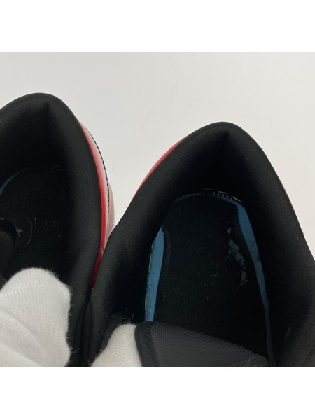 NIKE GS Air Jordan 1 Low Black Toe (29.0)