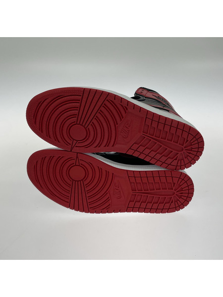NIKE AIR JORDAN 1 RETRO HIGH OG PATENT BRED 27.5555088-063