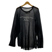 DAIRIKU 長袖Tシャツ・カットソー 24SS MY HERO See-through Big