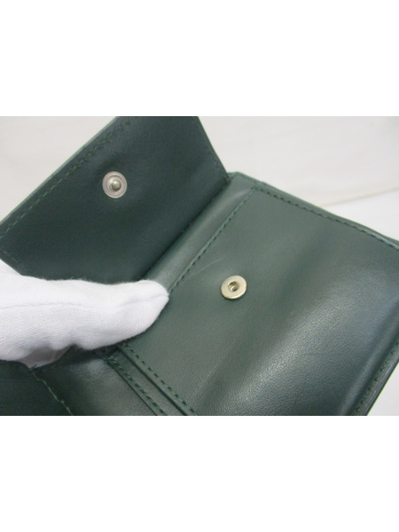 コンパクトウォレット インレイチャート　緑