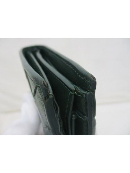 コンパクトウォレット インレイチャート　緑