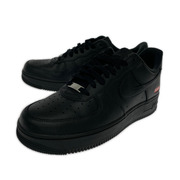 NIKE スニーカー ×Supreme Air Force 1 Low Black 28.0cm