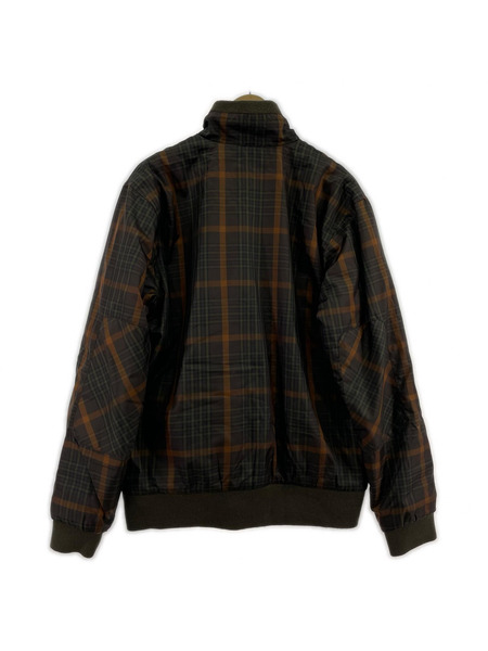 STUSSY ブルゾン・ジャンパー リバーシブル チェック ブルゾン 茶 M
