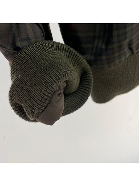 STUSSY ブルゾン・ジャンパー リバーシブル チェック ブルゾン 茶 M