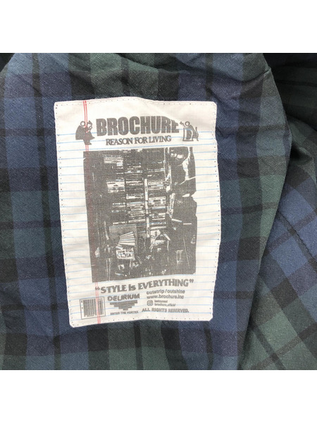 BROCHURE/GENERALLY SHIRTS/チェック/M｜商品番号：2100221667735  