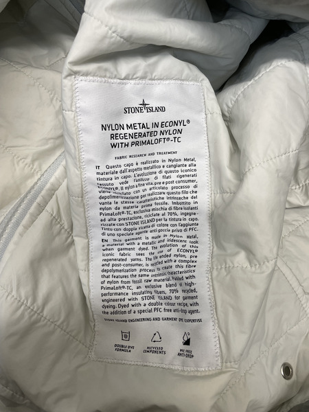 STONE ISLAND NYLON METAL IN ECONYL REGENERATED NYLON WITH PRIMALOFT TC