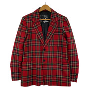 SEXY DYNAMITE LONDON タータンチェック ジャケット(XS) レッド[値下]