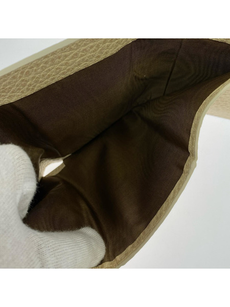 MAISON MARGIELA コンパクトウォレット 4ステッチ 三ツ折リ財布 SA3U10010 ベージュ