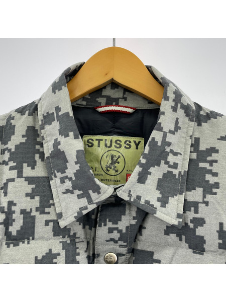 STUSSY ダウンジャケット ~00s Digital camo Down Jacket  M