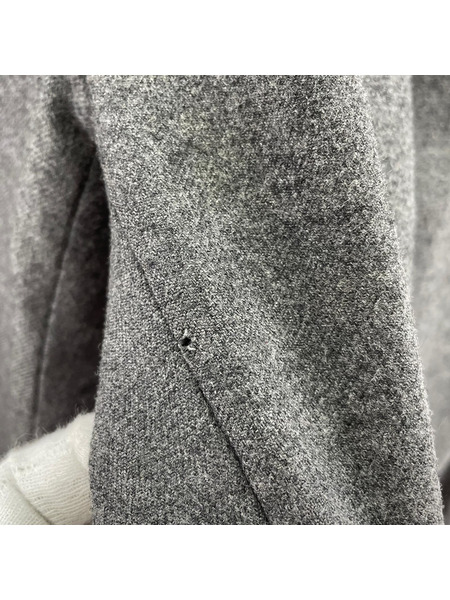 OLD・VINTAGE パンツ OLD シンチバックウールスラックス グレー