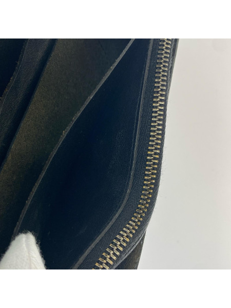 長財布 FUNNY HAND TOOLS HAND DYE レザー 黒