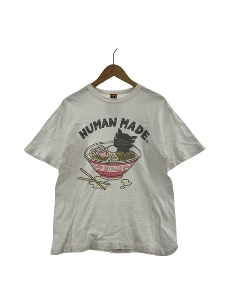 HUMAN MADE/Tシャツ（-）白