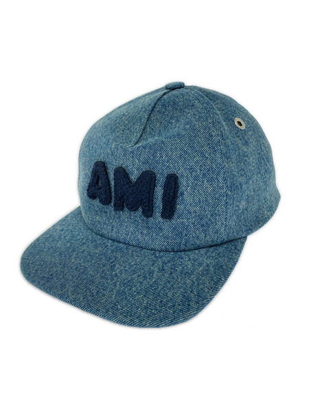 AMI paris キャップ AMIロゴデニムキャップ