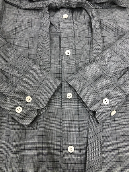 BALENCIAGA/バレンシアガ 19SS チェック スタンドカラーシャツ (32)