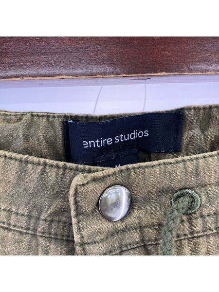 entire studios  FREIGHT CARGO カーゴパンツ M オリーブ ES2395-PO069