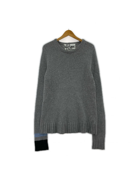 ニット・セーター Freecity アルパカ混 グレー