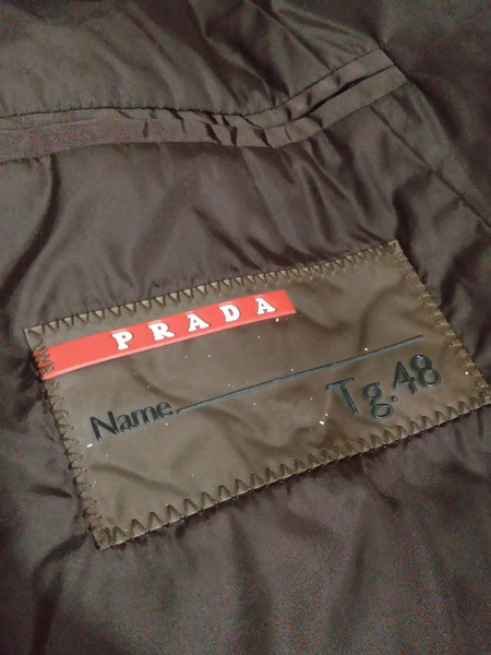 メンズラグ衣料 PRADAスポーツ　ナイロンテーラード48