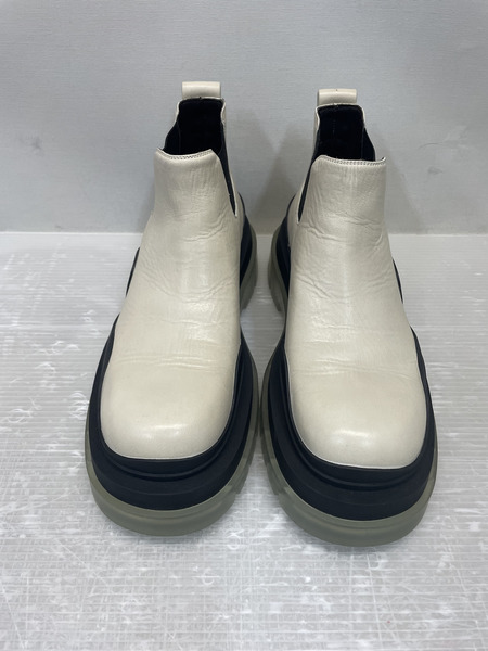 Bottega Veneta タイヤアンクルブーツ アイボリー 41[値下]