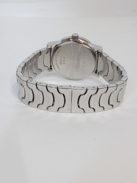 BVLGARI/ソロテンポ/ST35S/電池交換・仕上げ済 メンズQZ[値下]