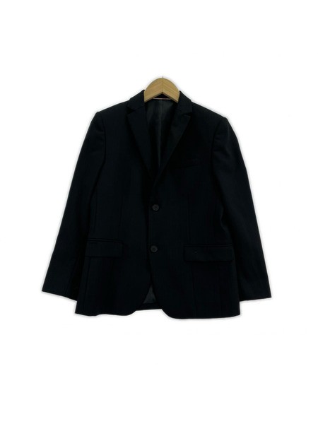 BURBERRY テーラードジャケット・ブレザー 150A ストライプ 黒[値下]