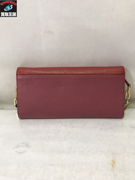 miumiu　チェーンウォレット