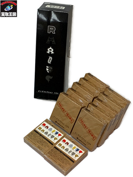 ポケモン ピンズコレクション SECRET TEAMS BOX (12個入り) 外箱開封・内箱未開封 Pokémon ポケットモンスター 敵組織