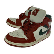 NIKE スニーカー NIKE AIR JORDAN 1 MID REDSTONE
