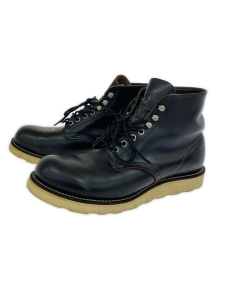 RED WING ブーツ 90s犬タグ ラウンドトゥ/ブーツ/8ハーフ/黒