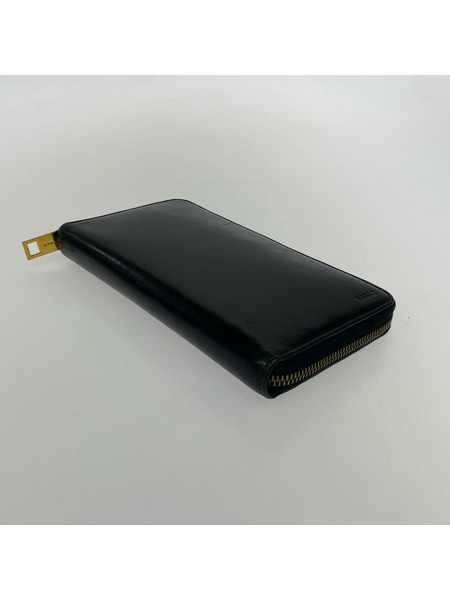 BALLY 長財布 ラウンドジップ長財布 黒