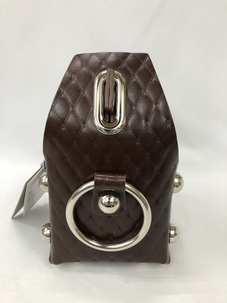 MASU LEATHER CAKE BAG M25F9OJ008 ブラウン ケーキバッグ 