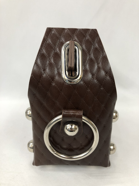 MASU LEATHER CAKE BAG M25F9OJ008 ブラウン ケーキバッグ 