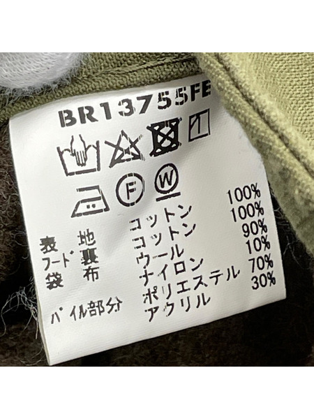 Buzz Rickson's ×fennica フィッシュテールパーカ モッズコート M48 緑 (L)