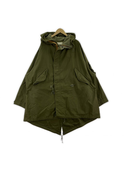 Buzz Rickson's ×fennica フィッシュテールパーカ モッズコート M48 緑 (L)