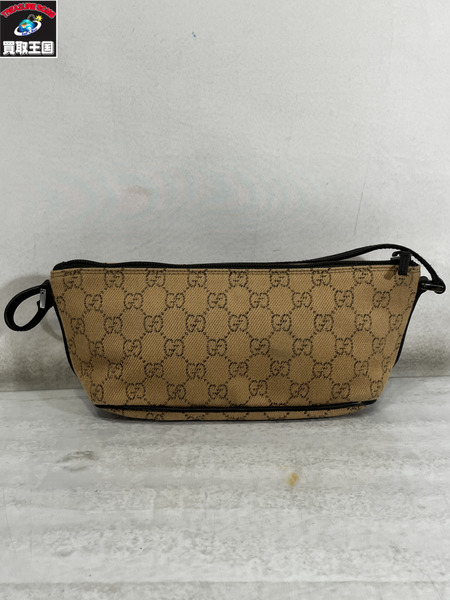GUCCI 07198 GGキャンバス ハンドバッグ