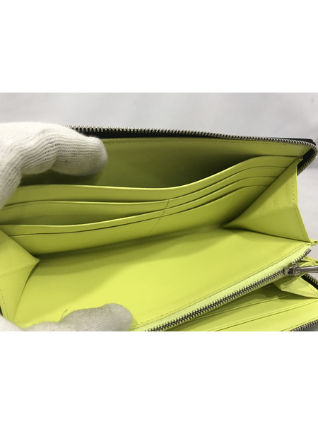 長財布 BALENCIAGA 長財布 ブラック×イエロー 664041